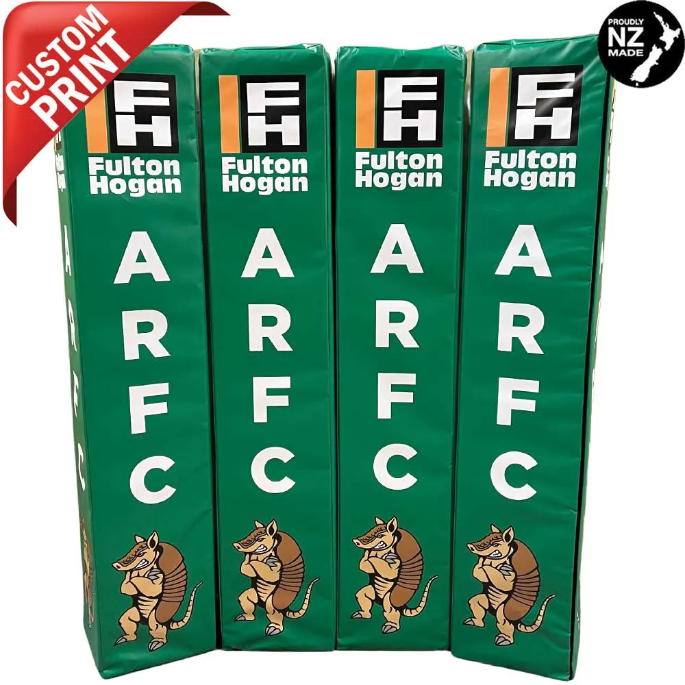 Corporate Branded Rugby Goal Post Pads