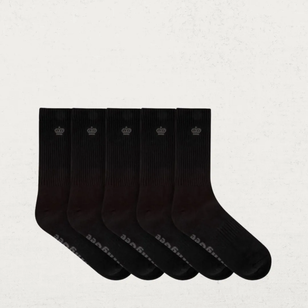 Cotton Crew Sock 5 Pack