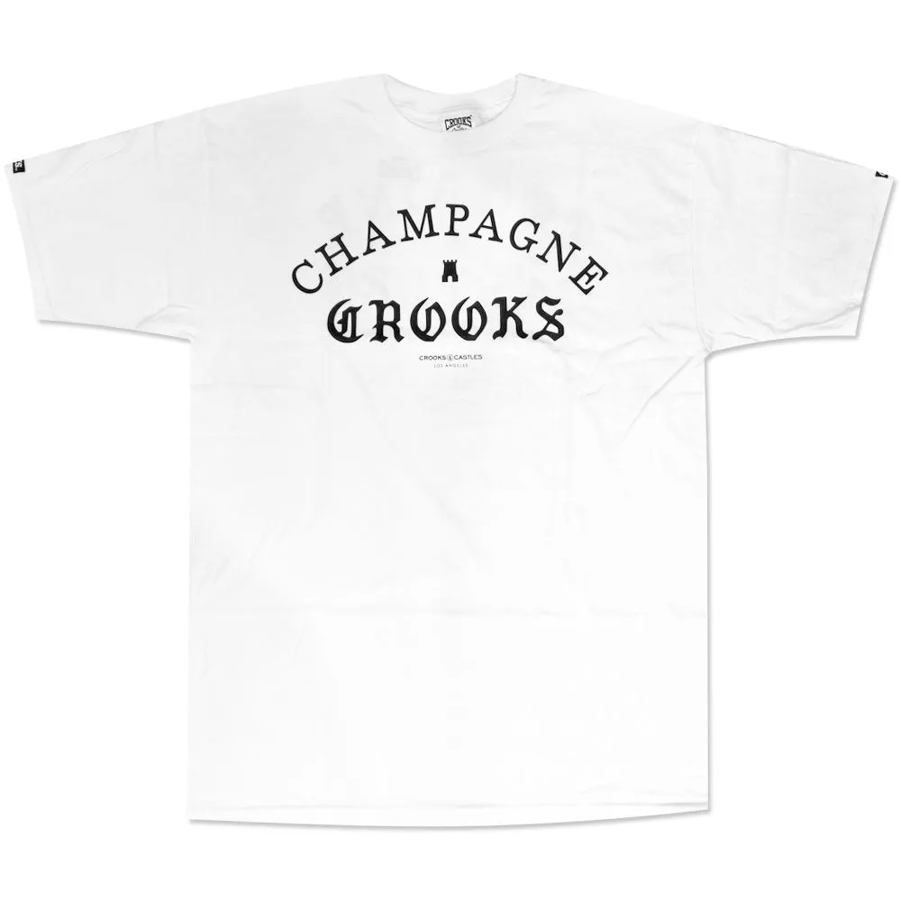 Crooks & Castles Champagne Crooks T-shirt White