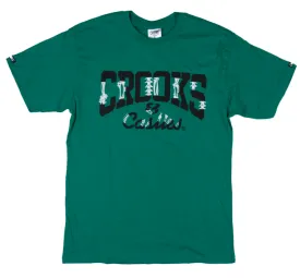 CROOKS & CASTLES GRAPHIC T-SHIRT KELLY GREEN - B2C80701