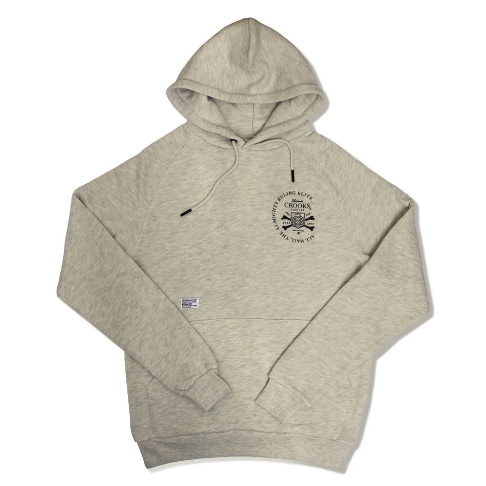 Crooks & Castles Watchtower Hoodie Heather Oatmeal