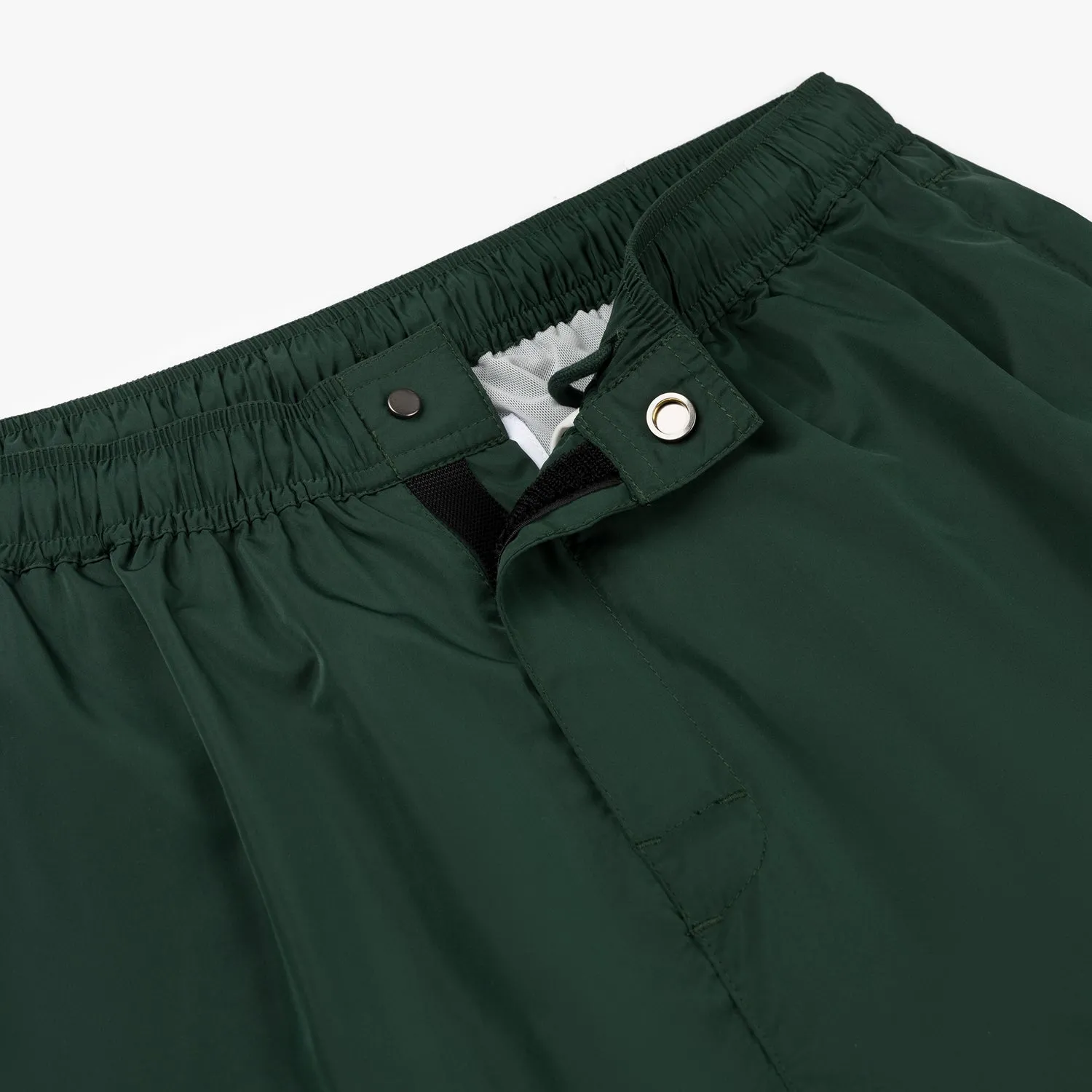 CROYEZ ENTHUSIAST CLUB SWIM SHORTS - DARK GREEN