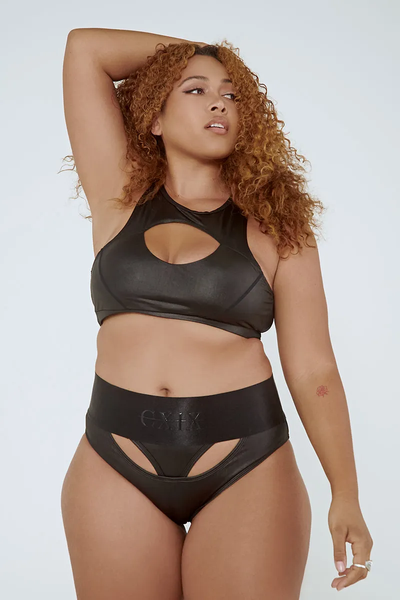 CXIX I Slay Sports Bra - Black