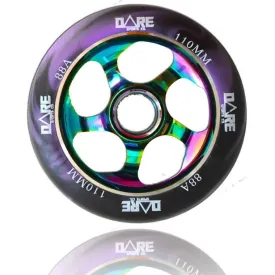 Dare Sports Stunt Scooter Wheel 110mm, Purple/Neochrome