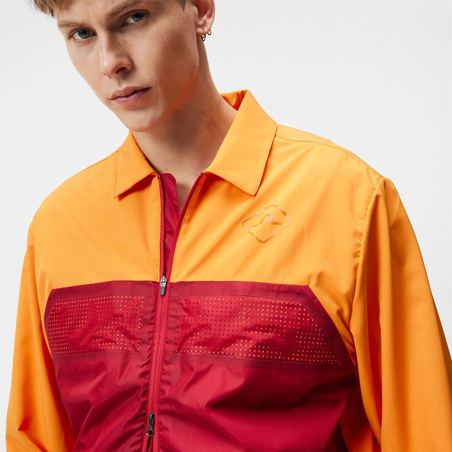 Diamond Coach Jacket Russet Orange - SS23