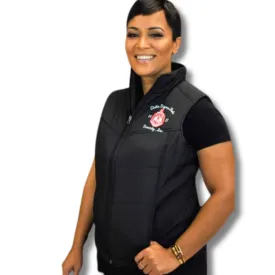 DST Puffy Vest with Crest