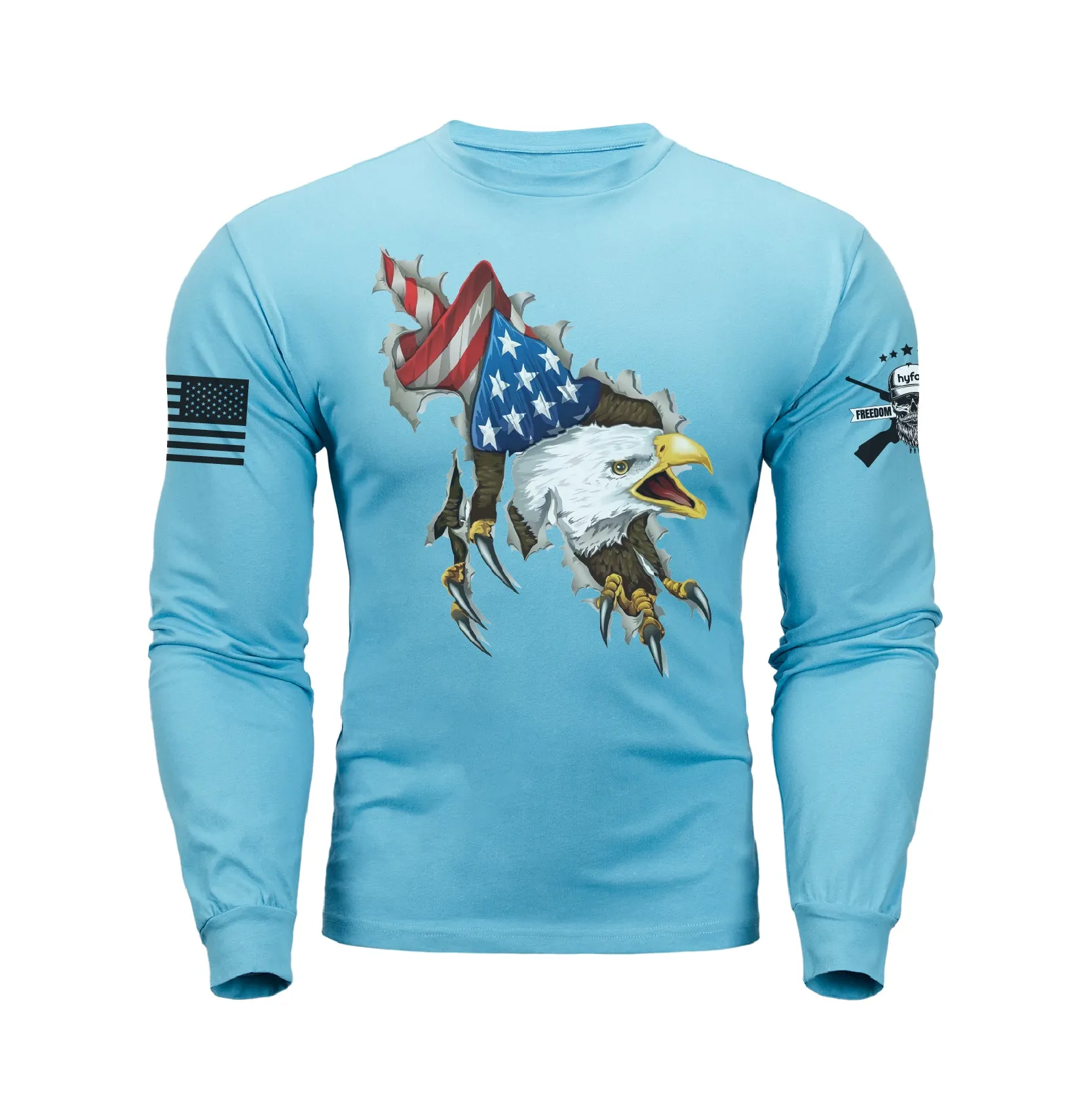 EAGLE  GRAPHIC LONG SLEEVE T-SHIRT