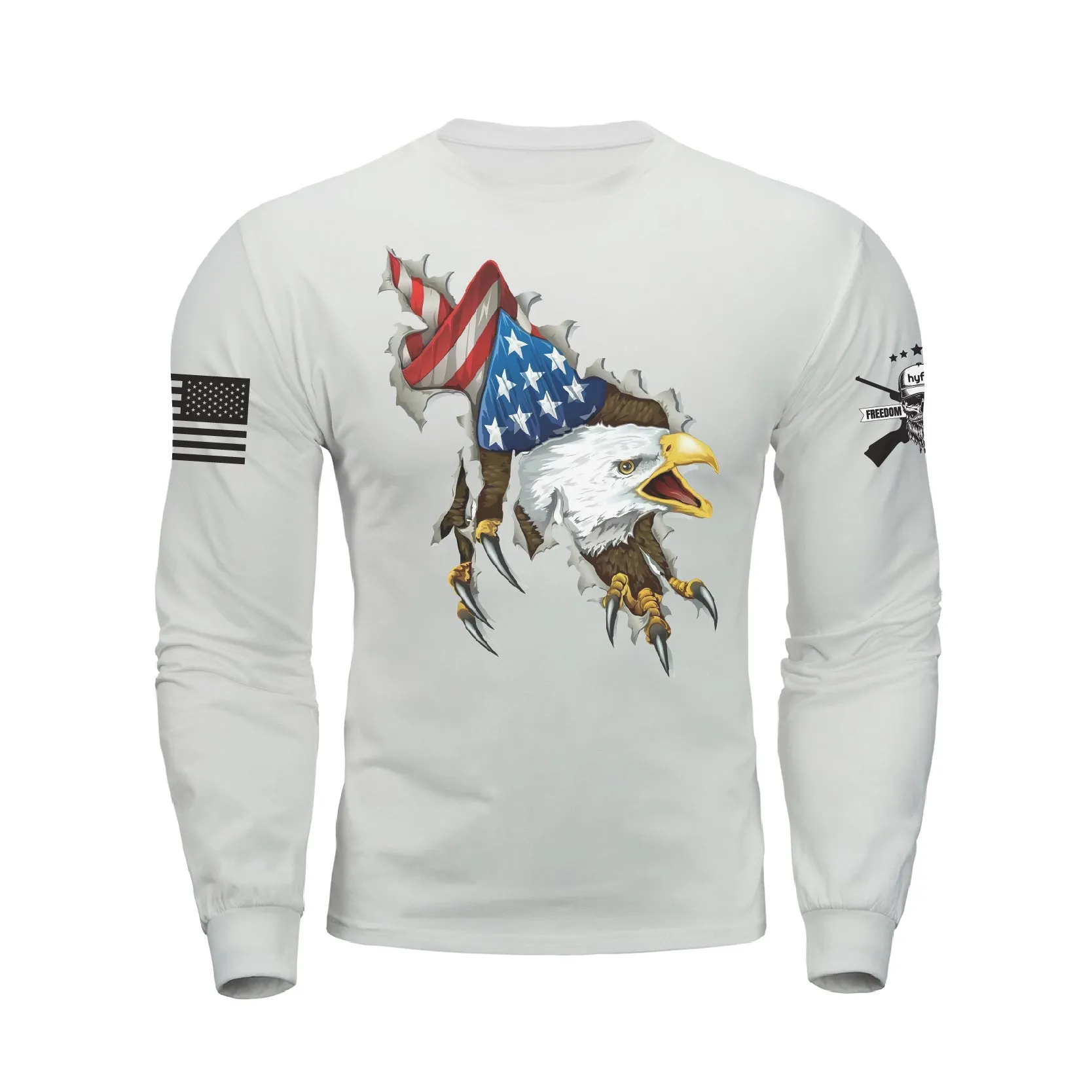 EAGLE  GRAPHIC LONG SLEEVE T-SHIRT