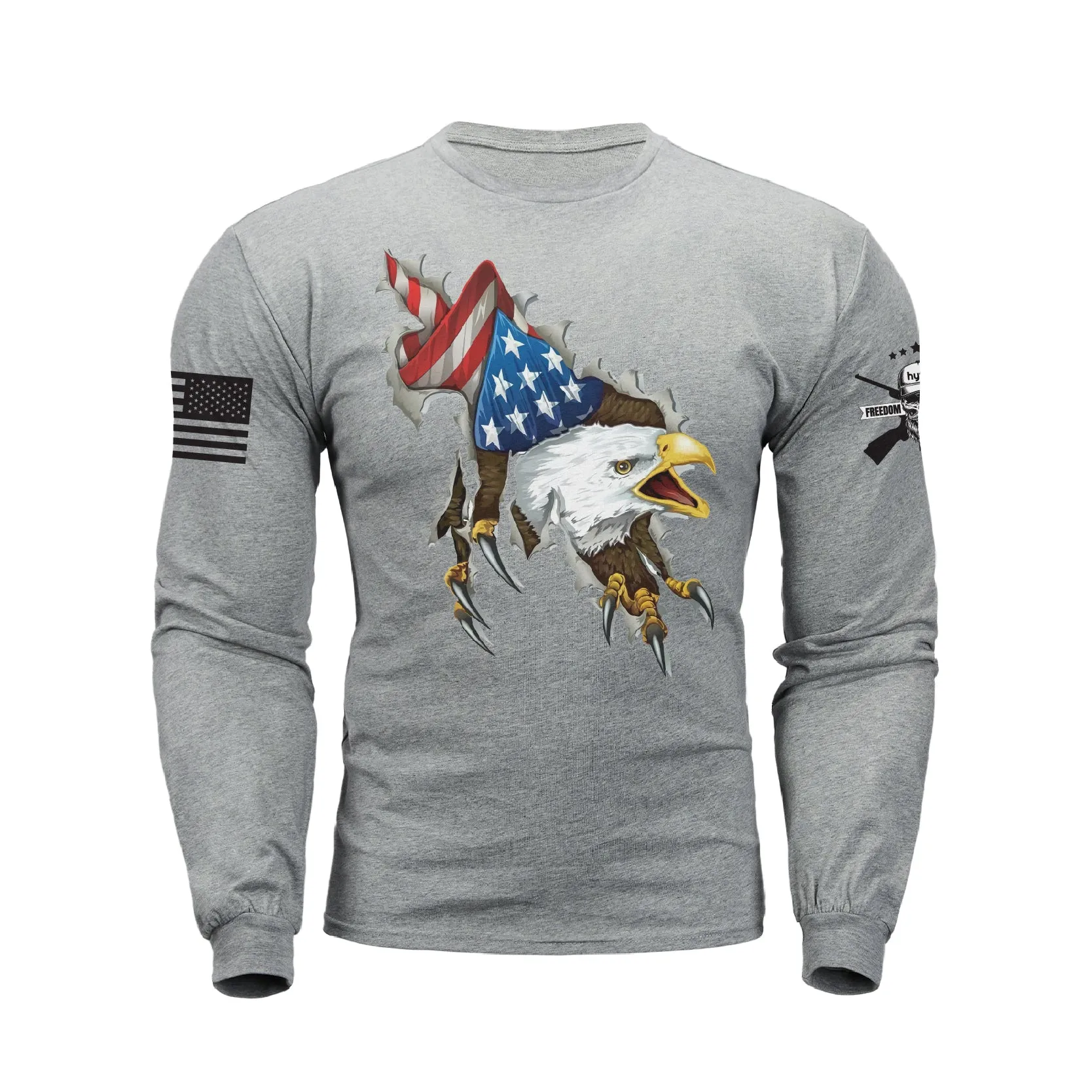 EAGLE  GRAPHIC LONG SLEEVE T-SHIRT