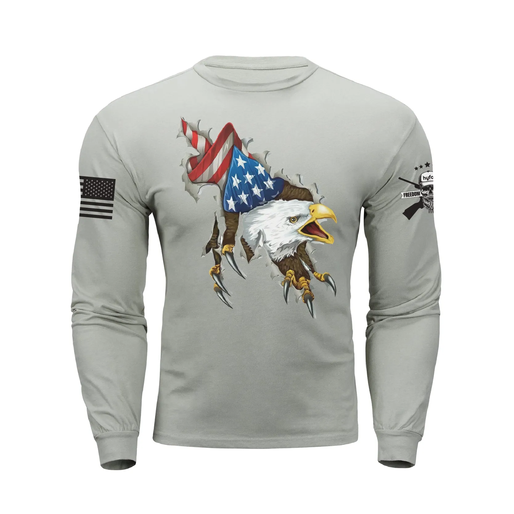 EAGLE  GRAPHIC LONG SLEEVE T-SHIRT