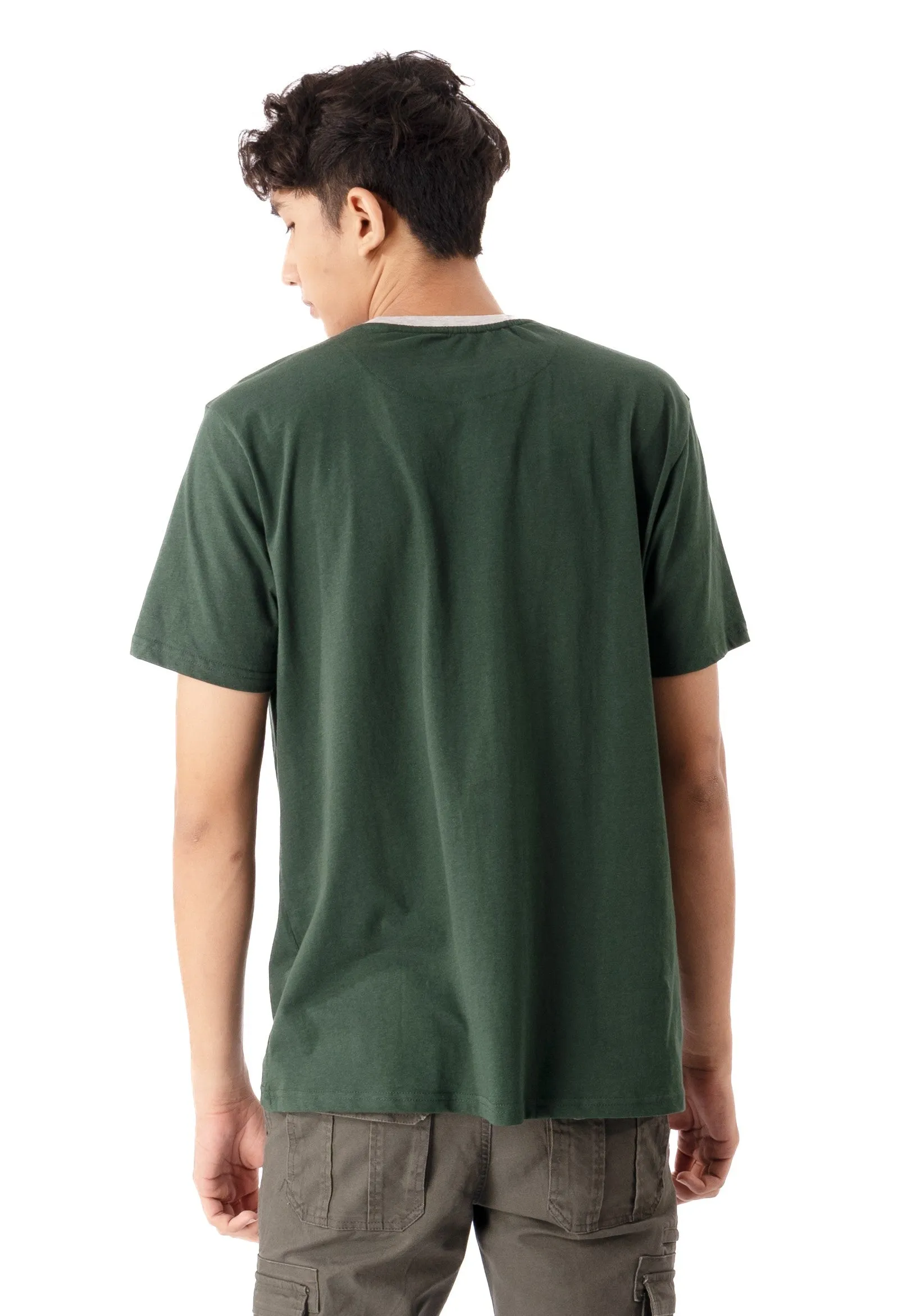 EXHAUST ROUND NECK T SHIRT [FREE CUT] 1617