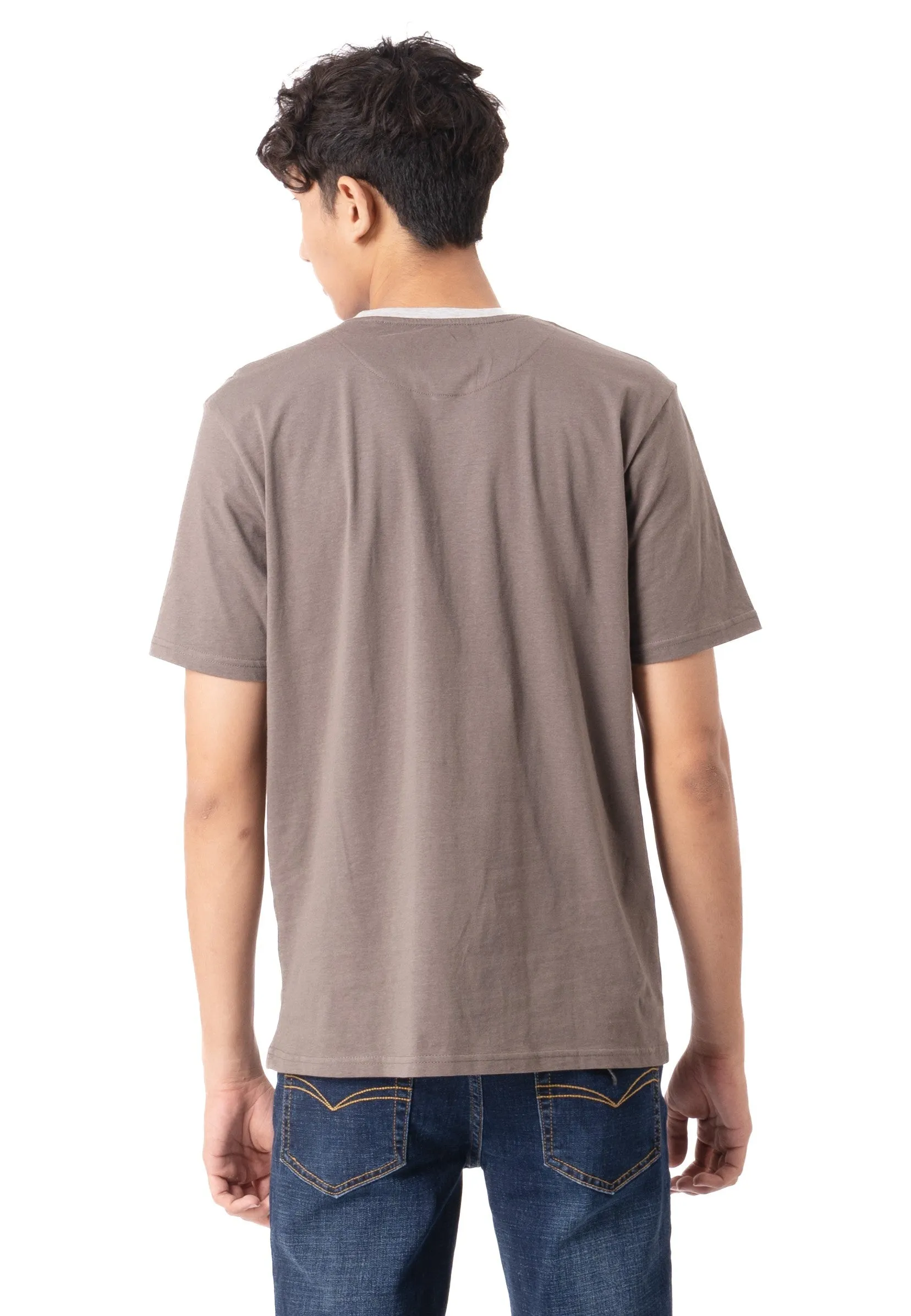 EXHAUST ROUND NECK T SHIRT [FREE CUT] 1617