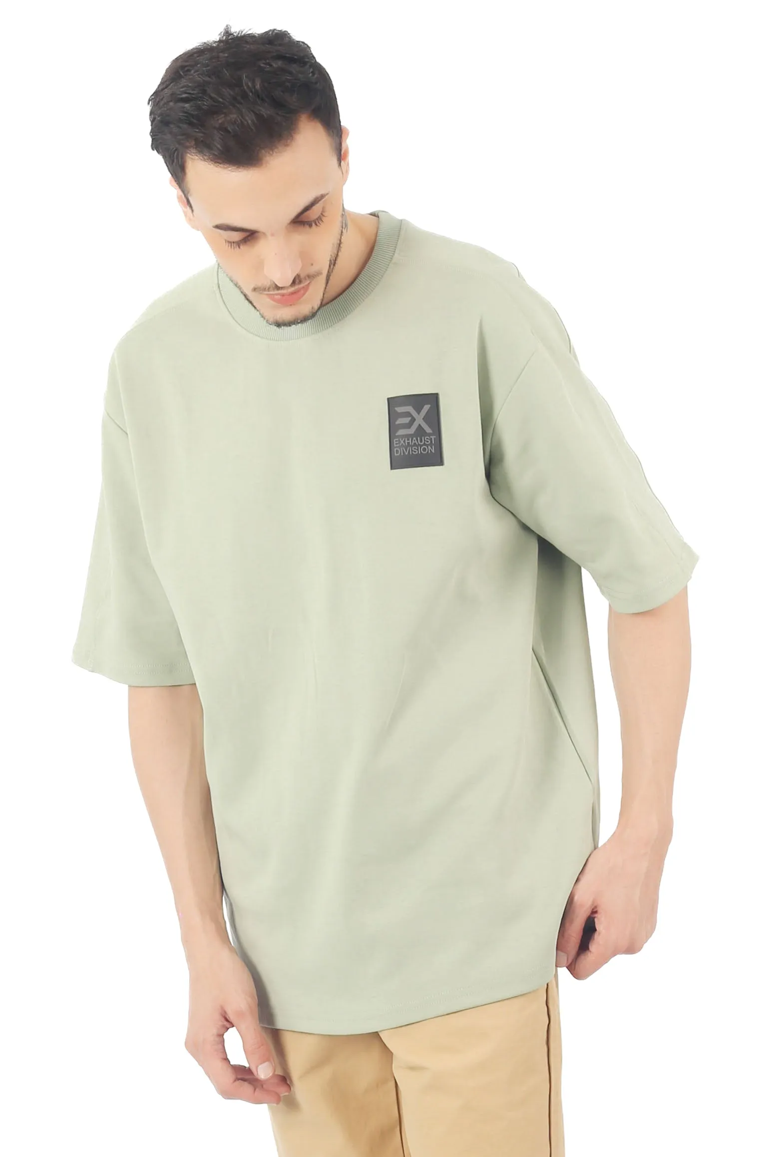 EXHAUST ROUND NECK T SHIRT [OVERSIZE] 1662