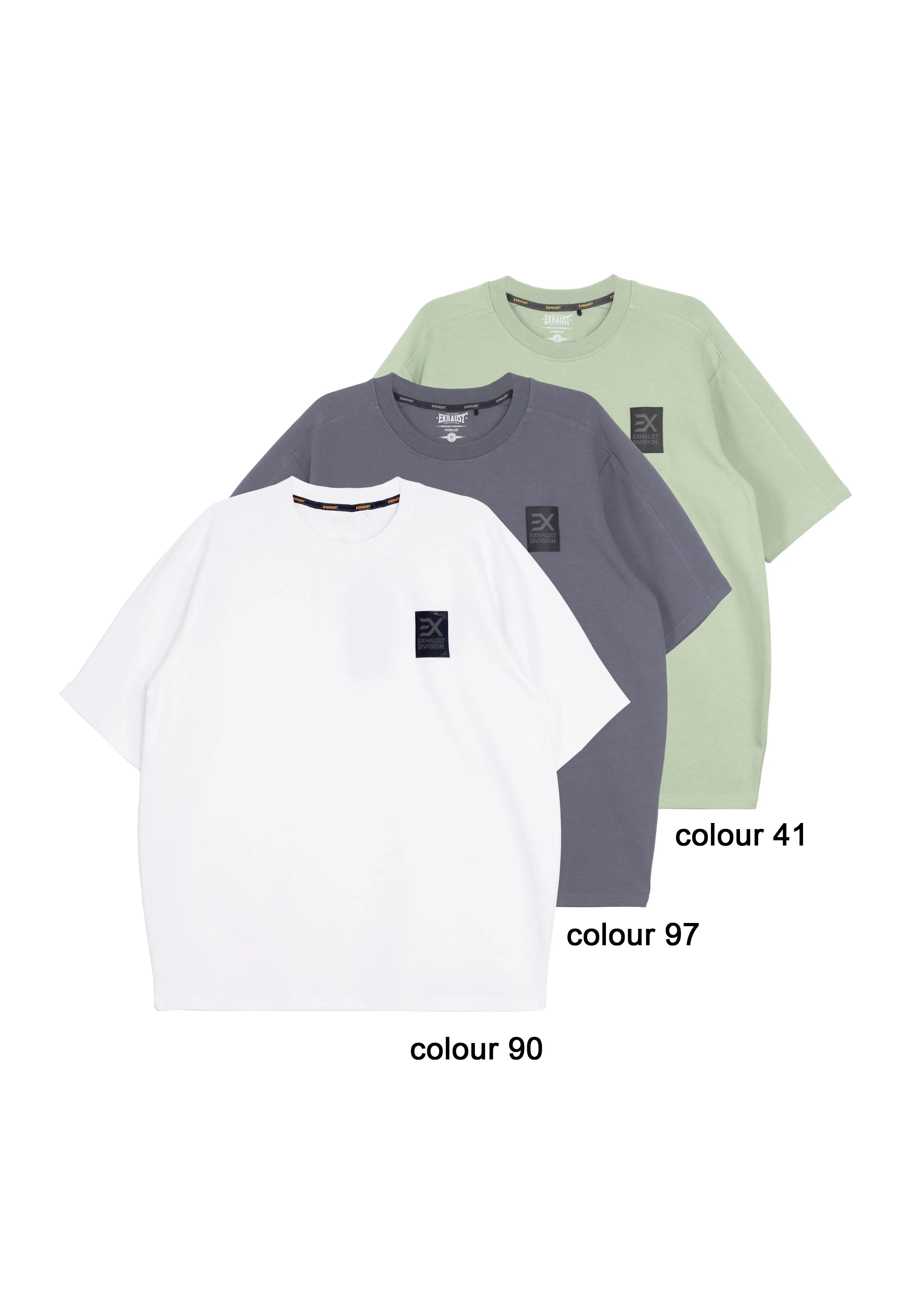 EXHAUST ROUND NECK T SHIRT [OVERSIZE] 1662