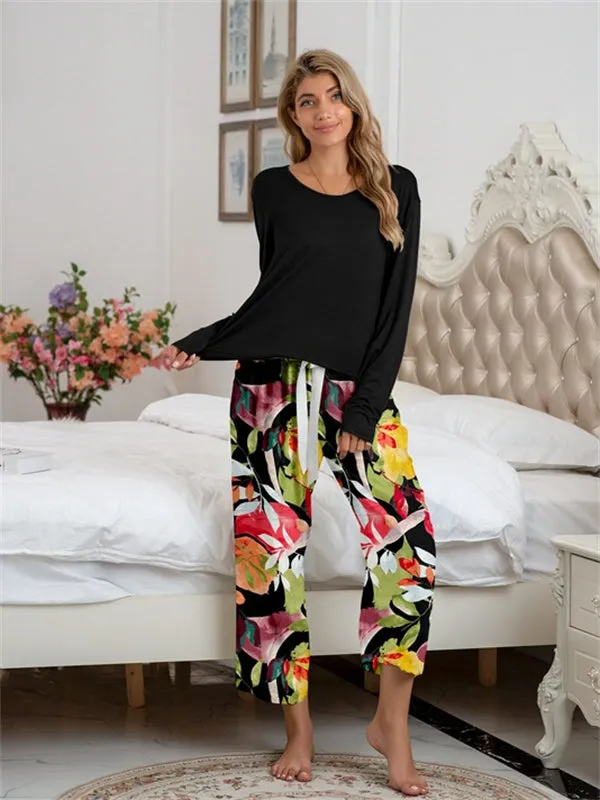 Floral Print Modal Cotton Lounge Set