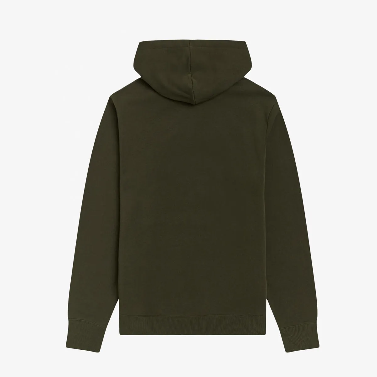 Fred Perry Embroidered Hooded Sweatshirt Green