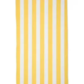 GEOMETRY - Kitchen Tea Towel Yellow Stripe