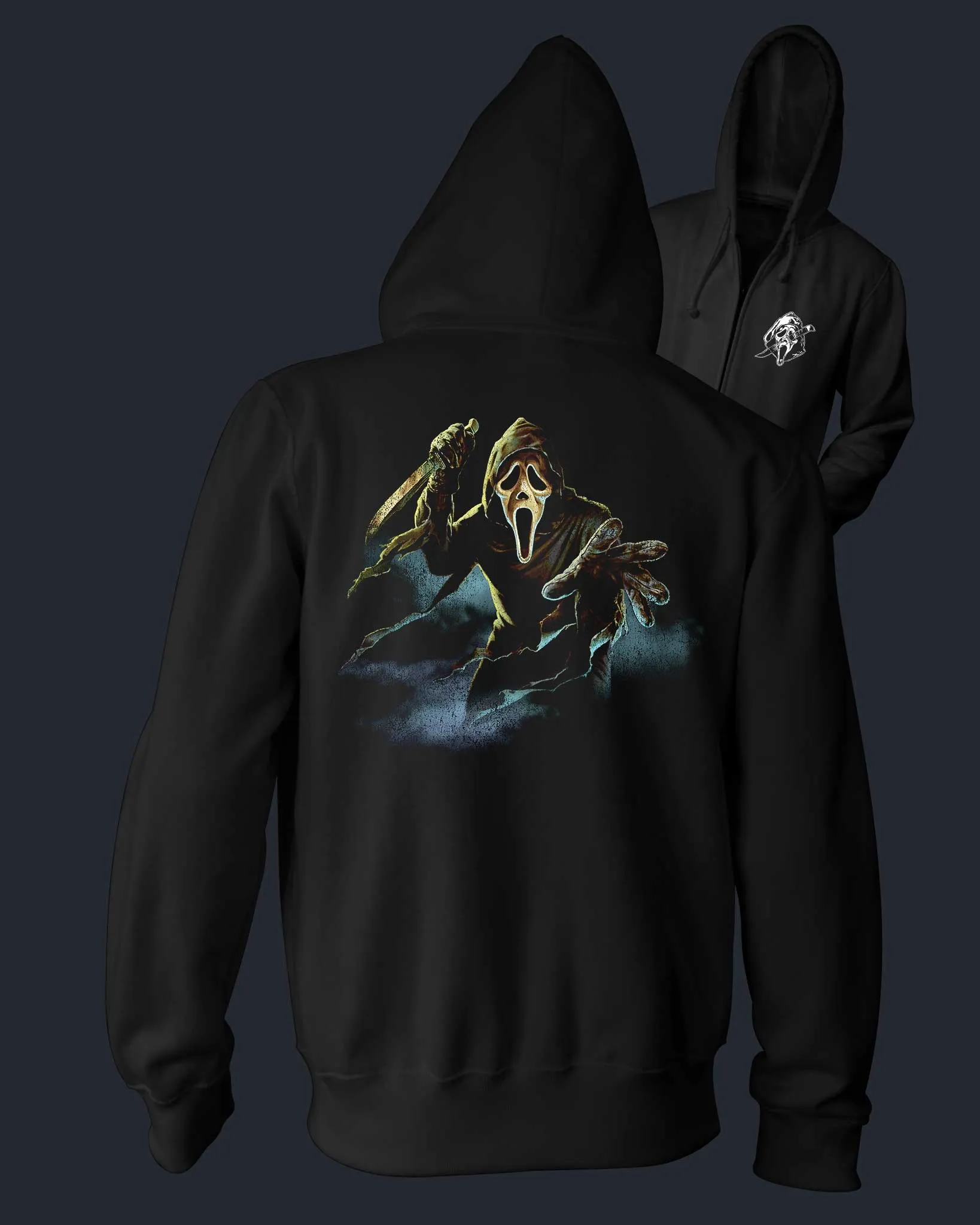 Ghost Face - Classic - Zippered Hoodie