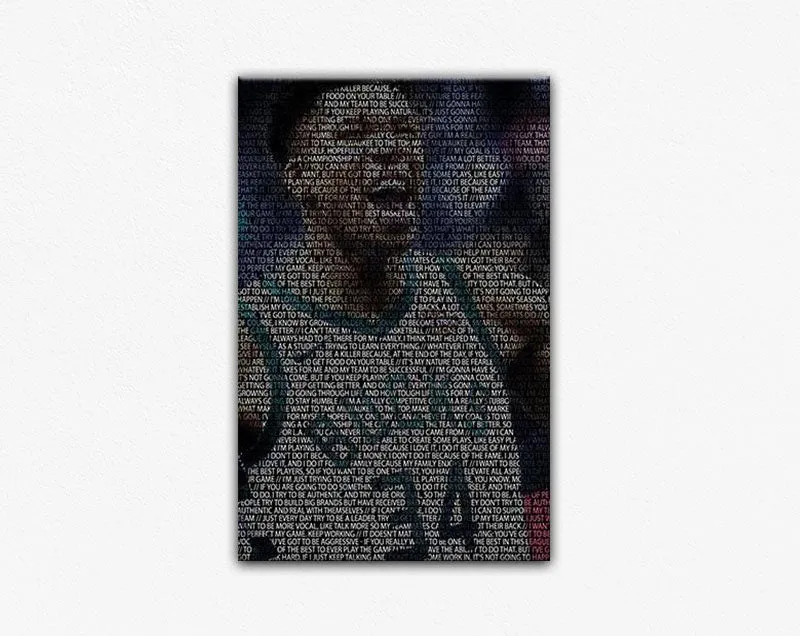 Giannis Typography Frame