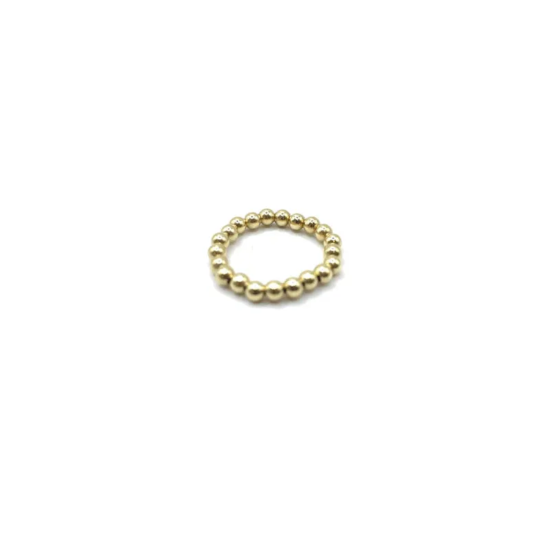 GOLD FILLED 3MM WATERPROOF STRETCH RING