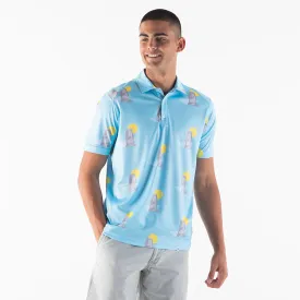 Golf Shirt - Easter Island | Baby Blue