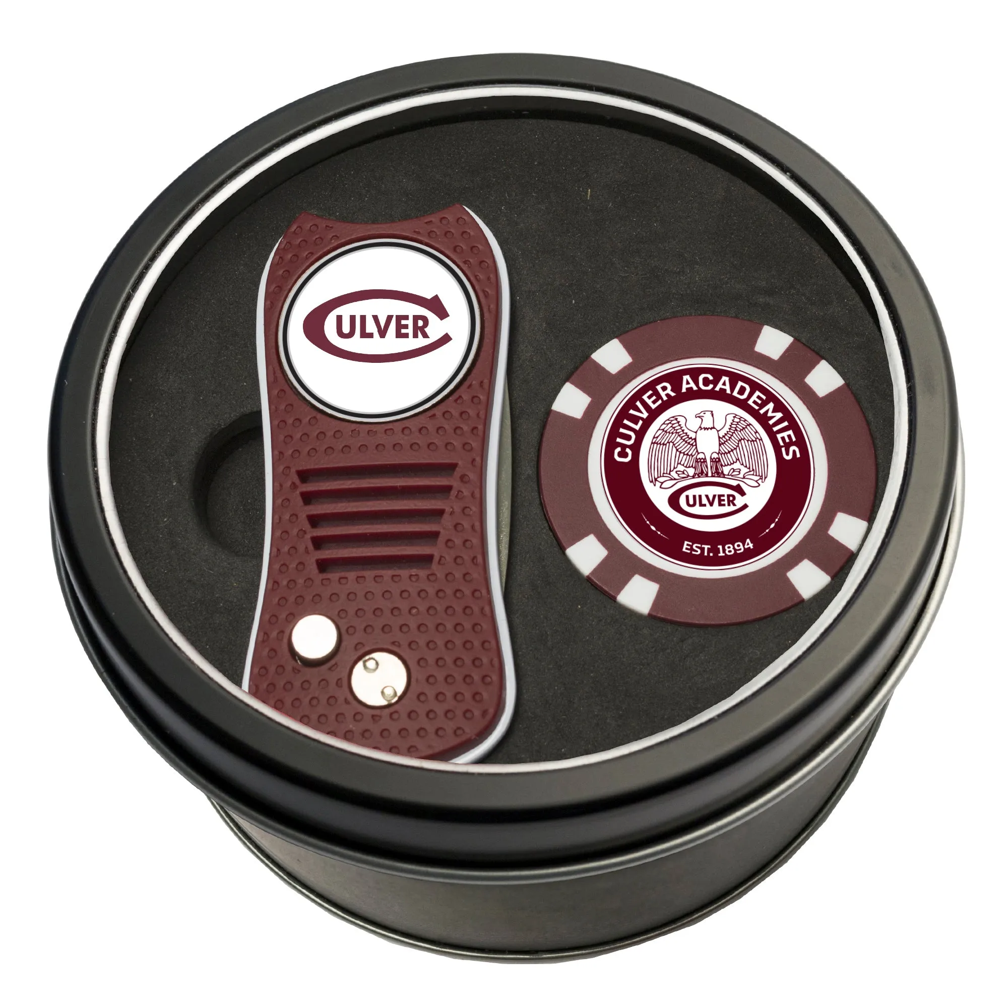 Golf Switch & Chip Tin - Maroon