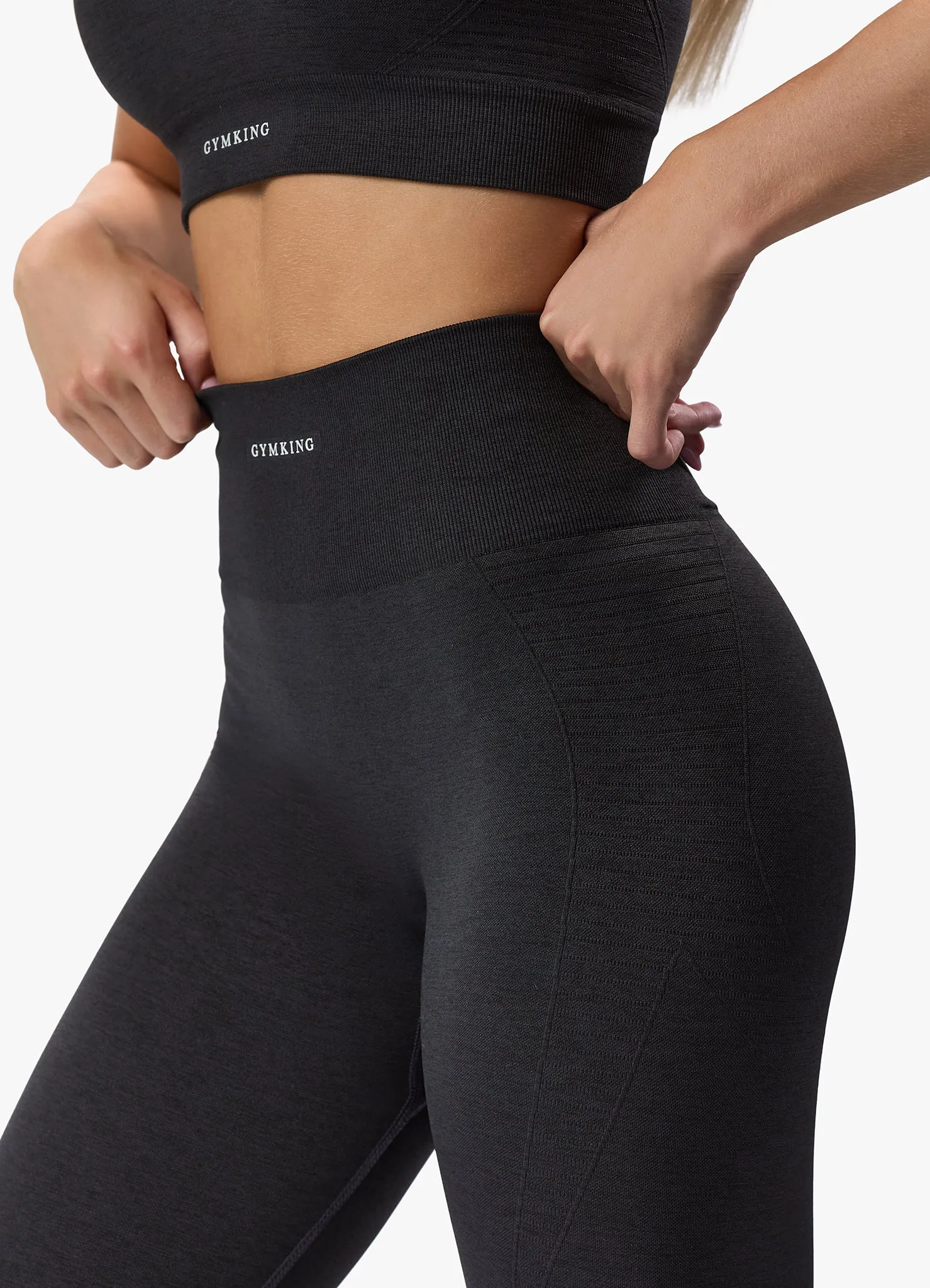 Gym King Results 2.0 Seamless Legging - Black