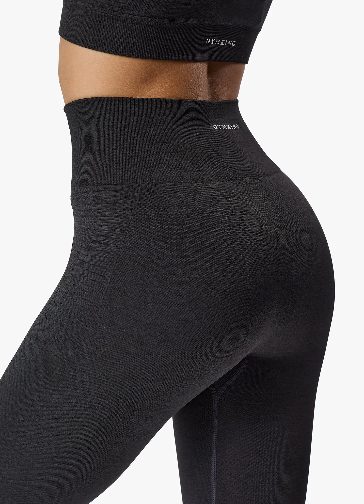 Gym King Results 2.0 Seamless Legging - Black