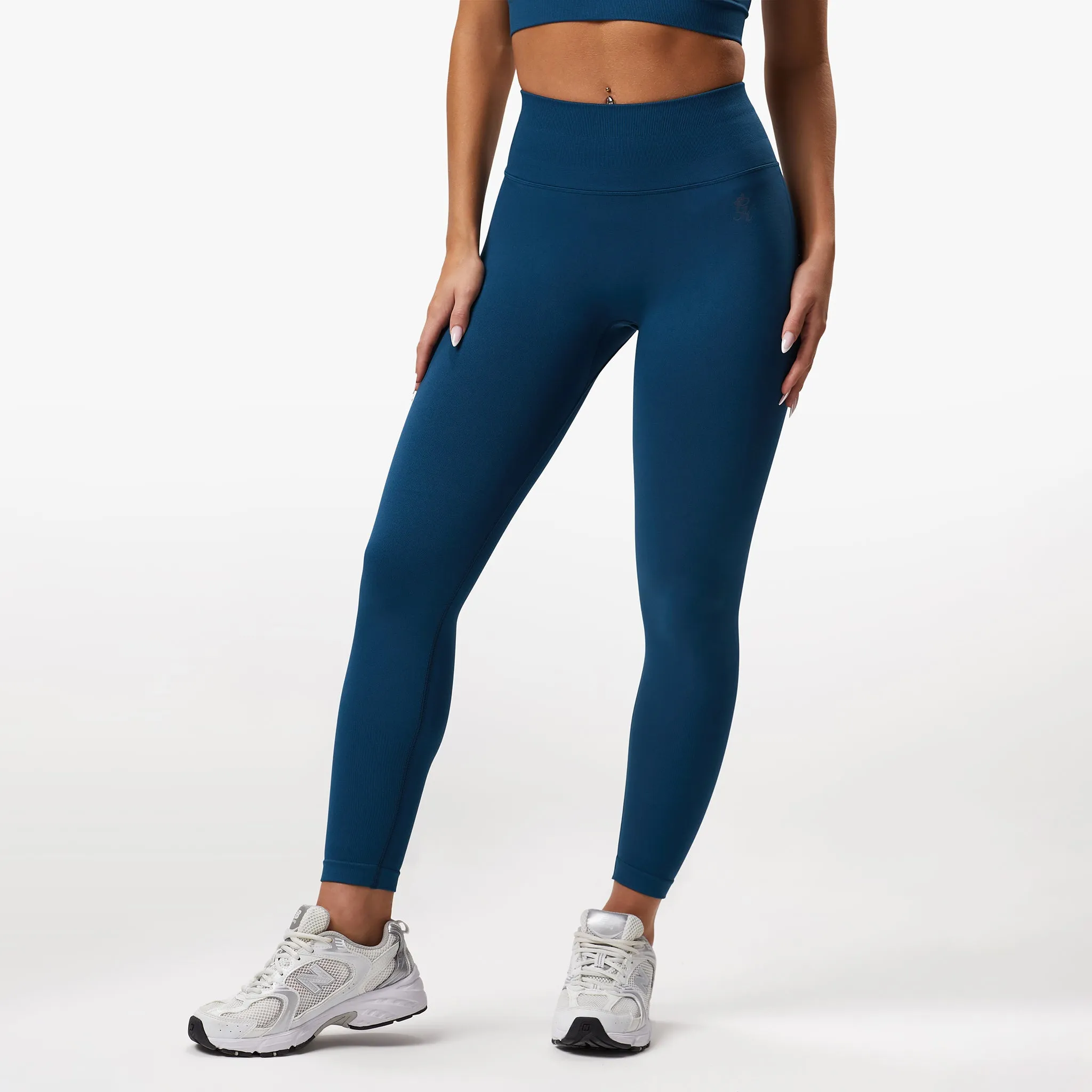 Gym King Sculpt Seamless Legging - Marine Teal