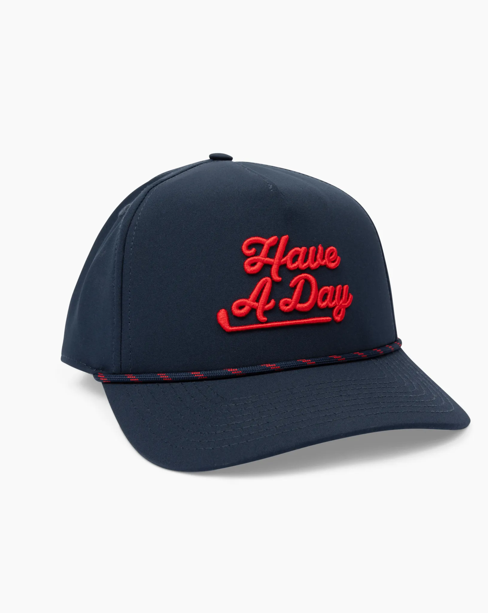 Have a Day Navy & Red Limited Edition Rope Hat