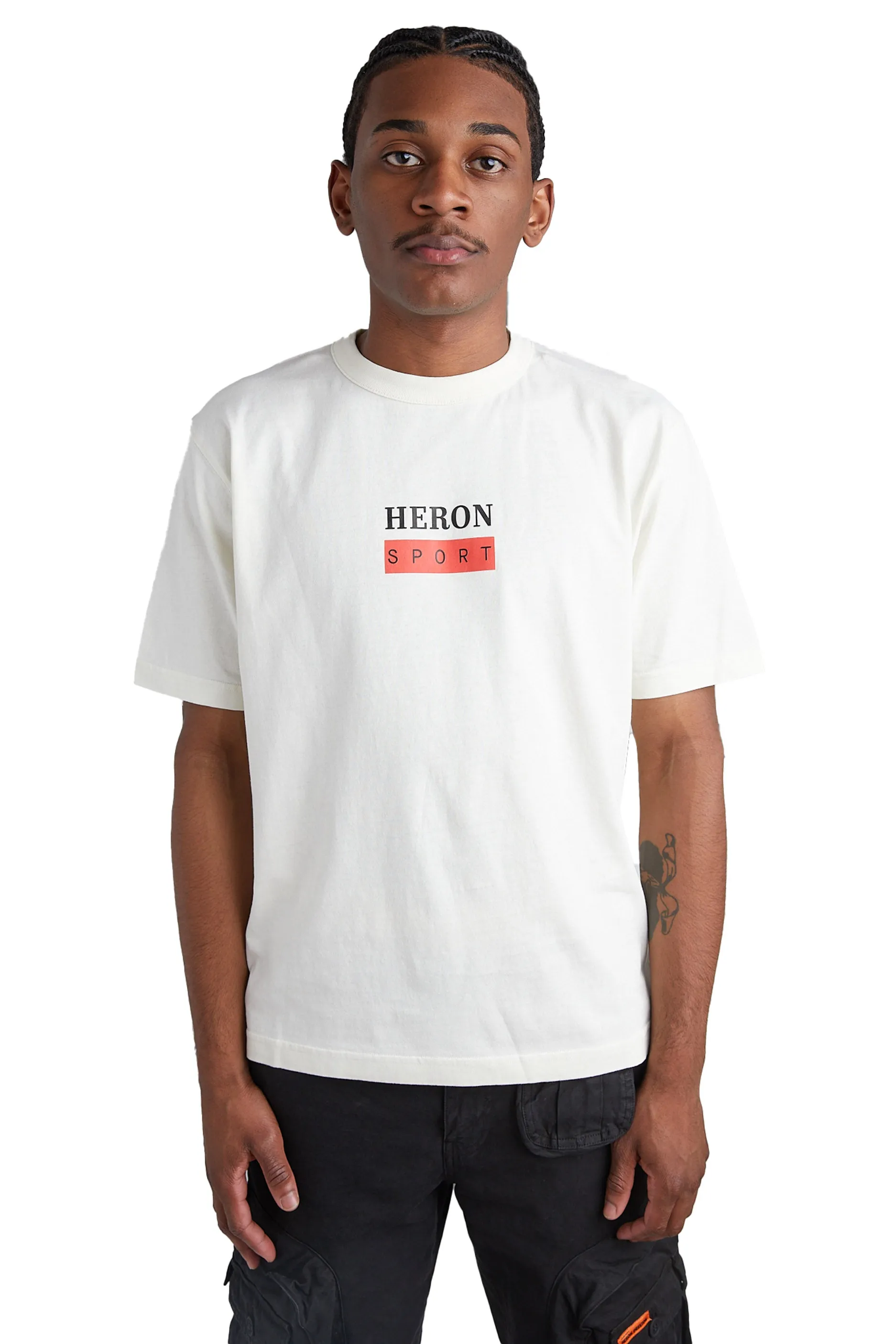 Heron Preston Sport Logo Tee 'White'