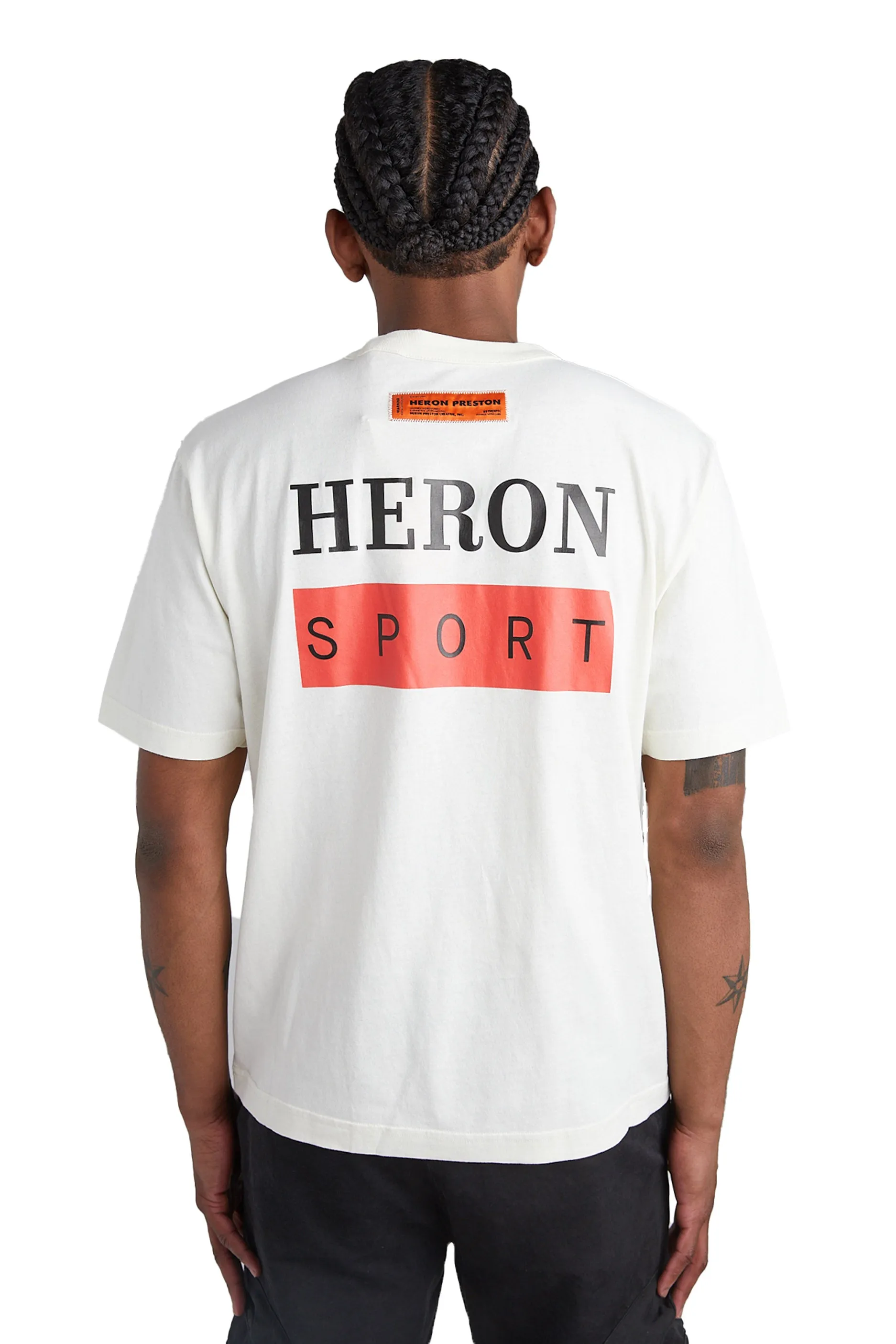 Heron Preston Sport Logo Tee 'White'