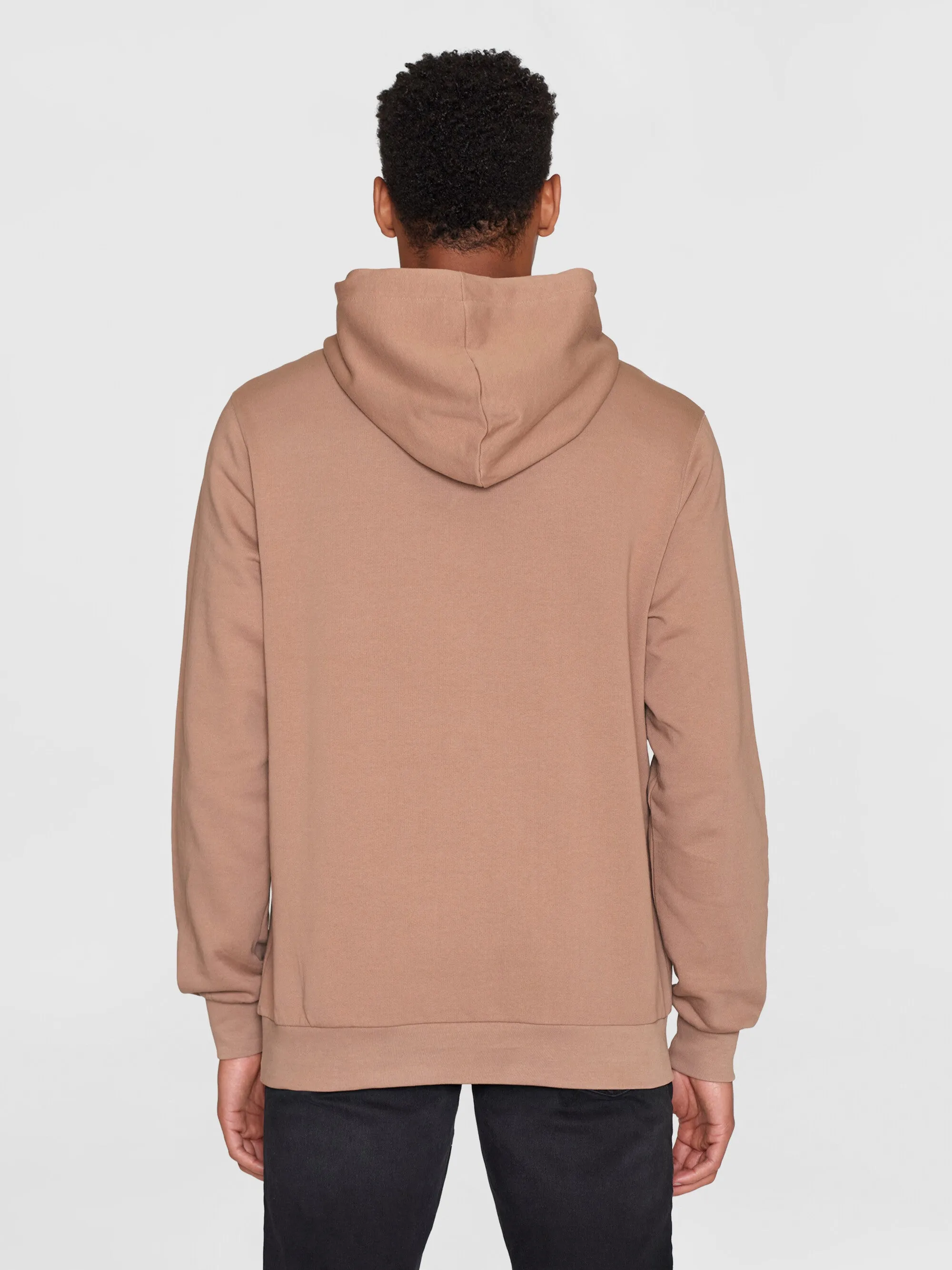 Hood basic badge sweat - Chocolate Malt