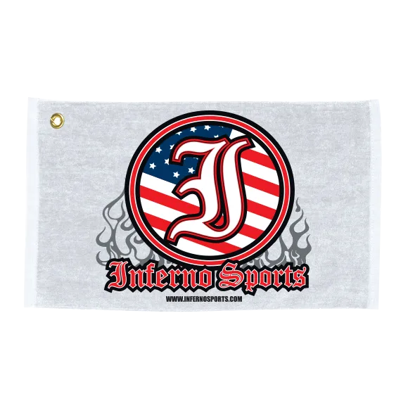 Inferno Sports Flag Towel