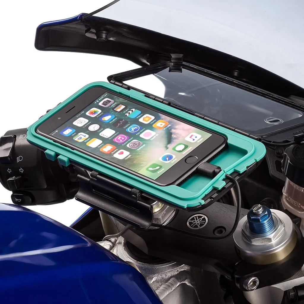 iPhone SE 2 Motorcycle Sportsbike Satnav Tough Waterproof Case Mounting Kit