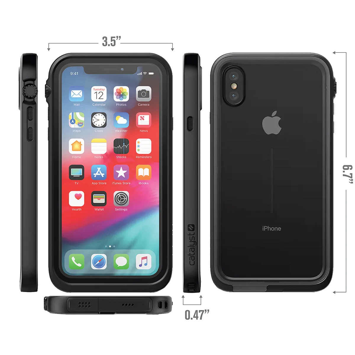 iPhone X/XR/Xs/Xs Max - Waterproof Case