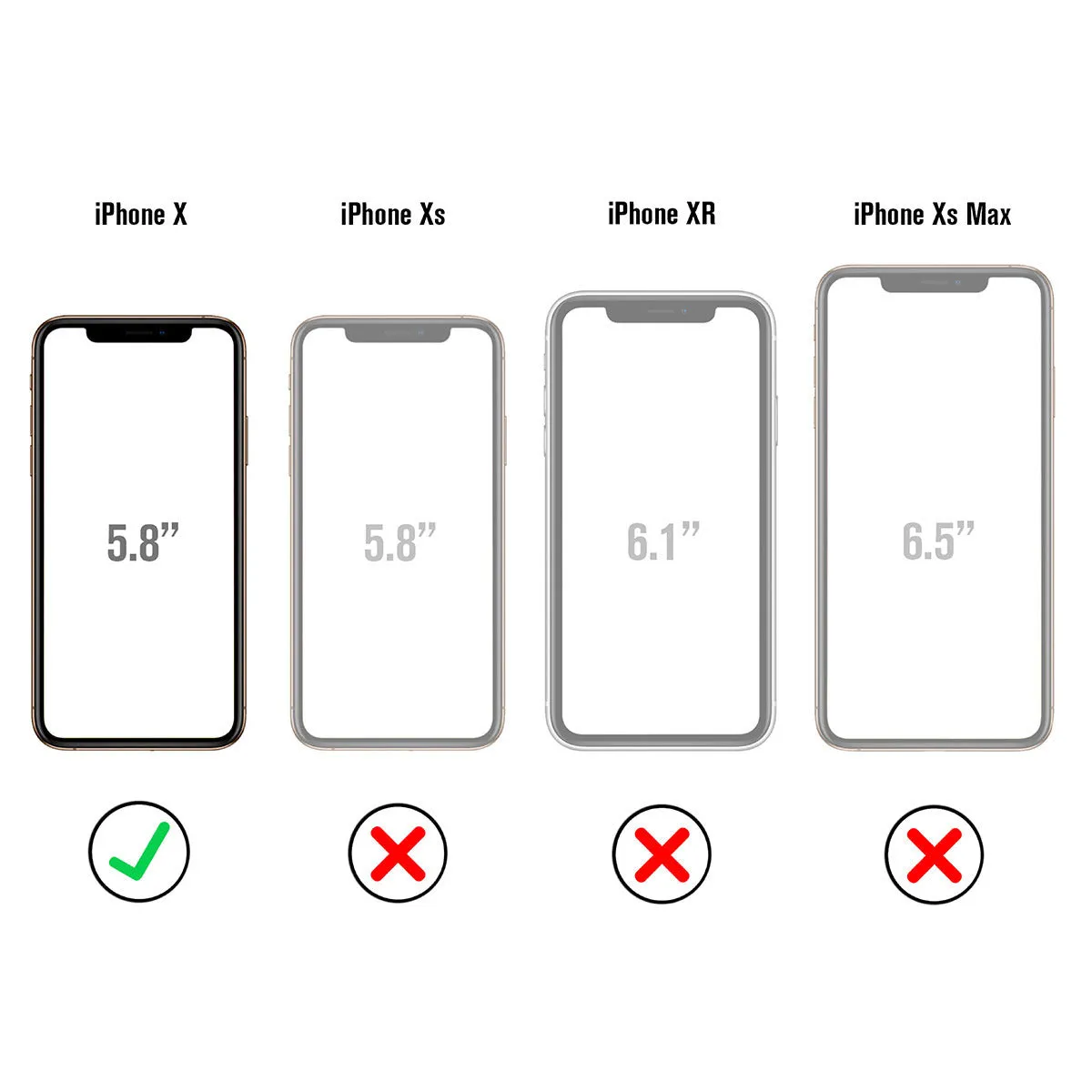 iPhone X/XR/Xs/Xs Max - Waterproof Case