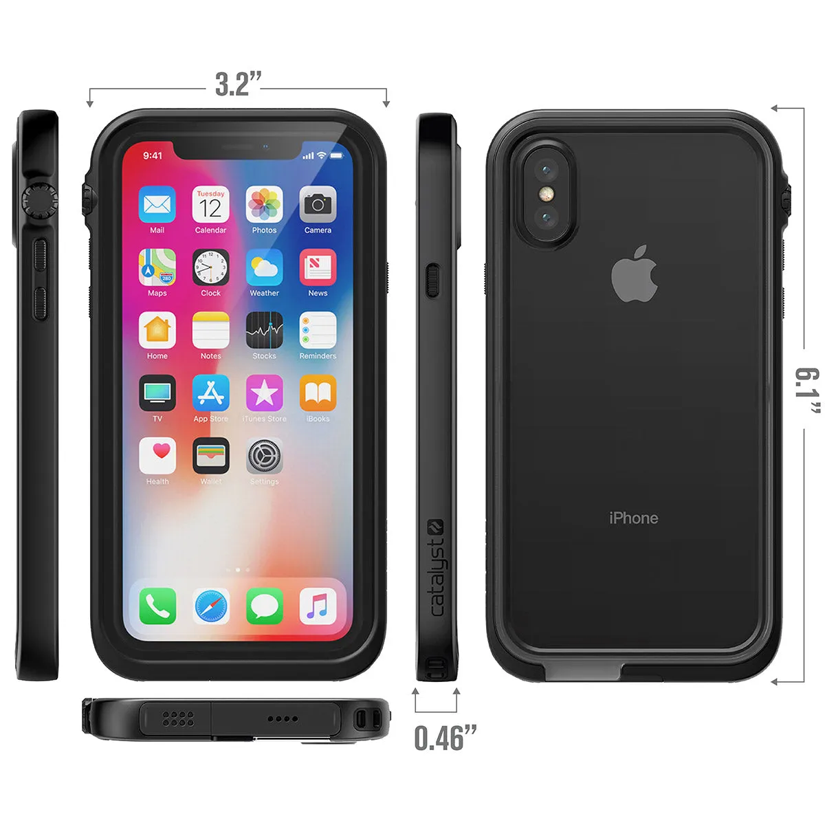 iPhone X/XR/Xs/Xs Max - Waterproof Case