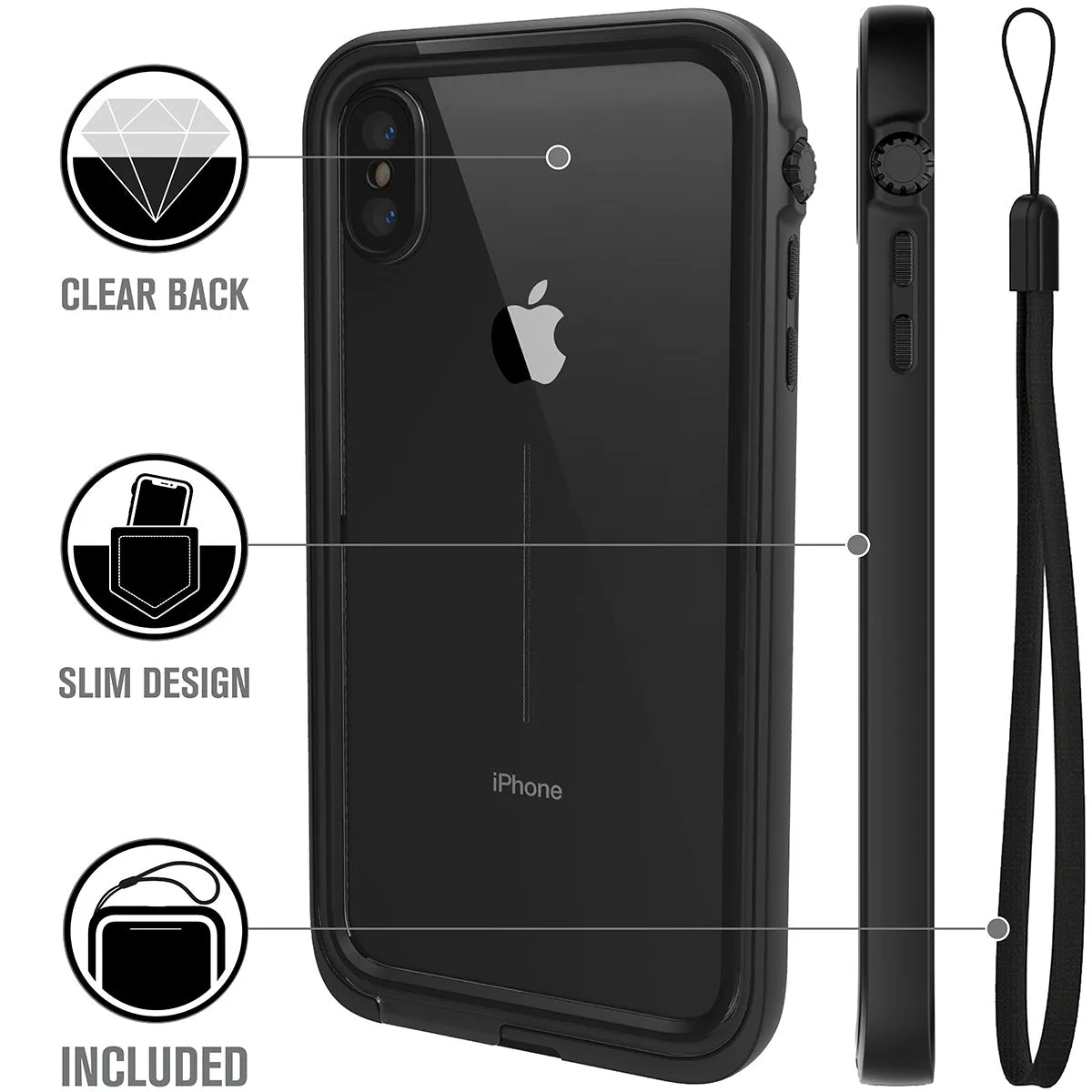 iPhone X/XR/Xs/Xs Max - Waterproof Case