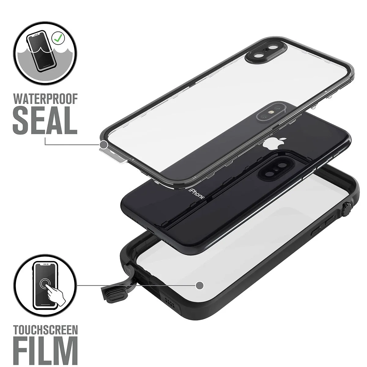 iPhone X/XR/Xs/Xs Max - Waterproof Case