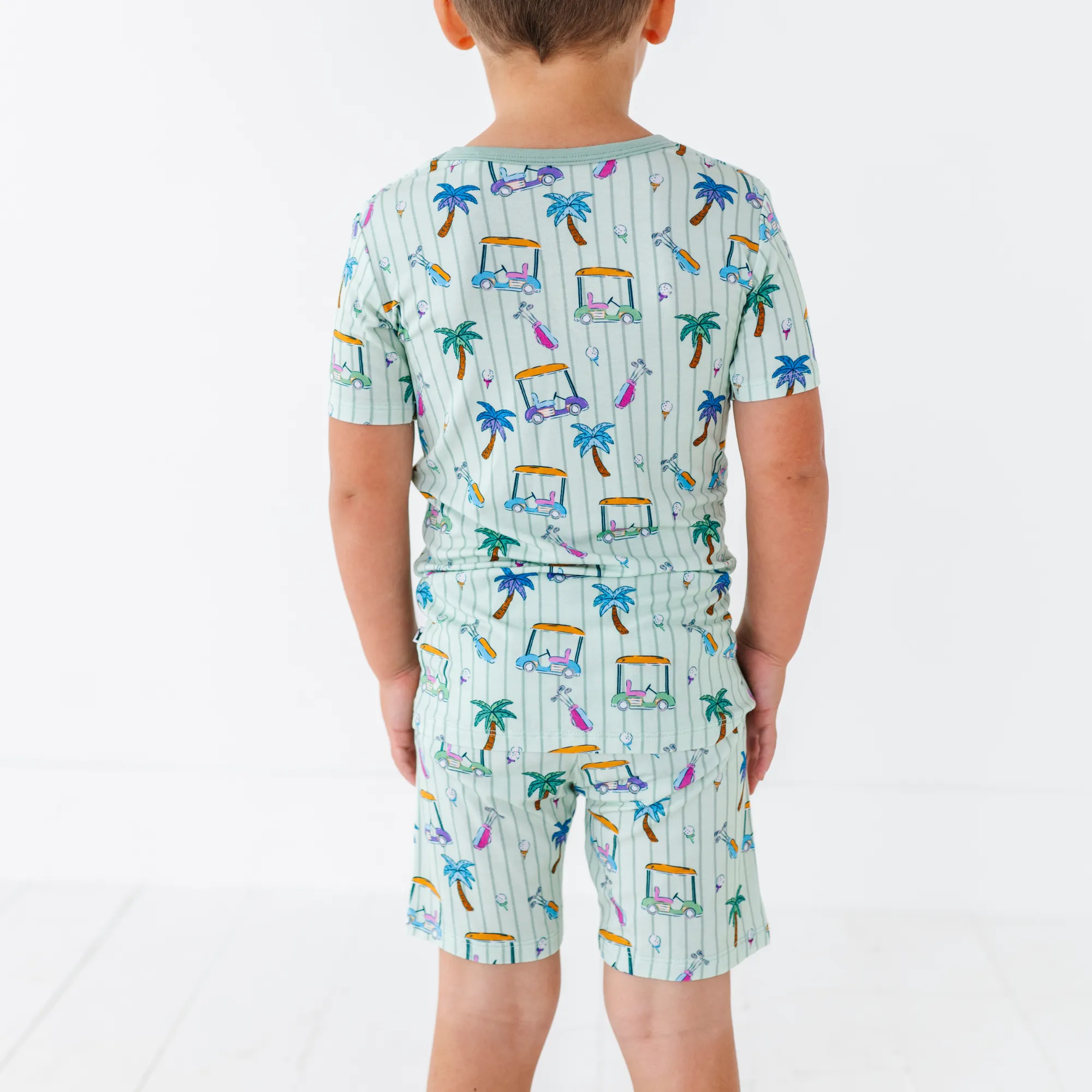 It's Fore O'Clock Somewhere Toddler/Big Kid Pajamas- Short Sleeve and Shorts