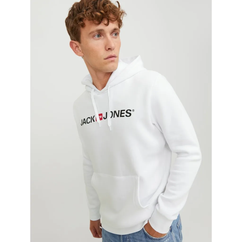 Jack & Jones Mens 'JJECORP' Hoodie Sweat Jumper