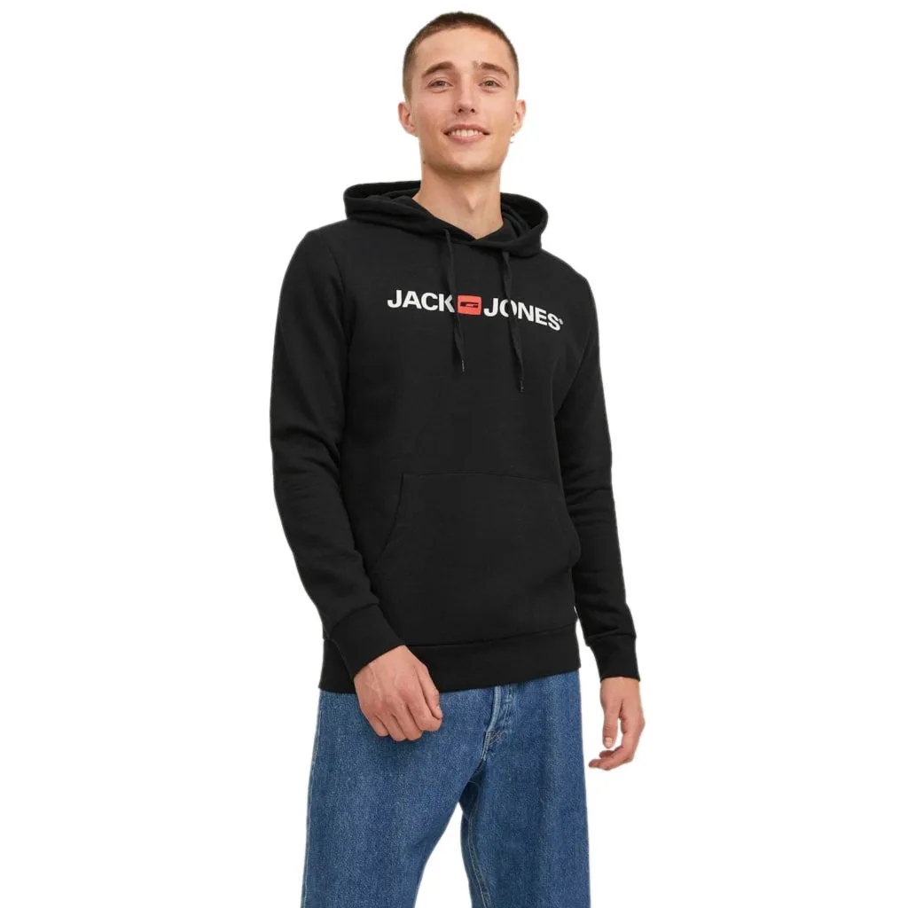 Jack & Jones Mens 'JJECORP' Hoodie Sweat Jumper