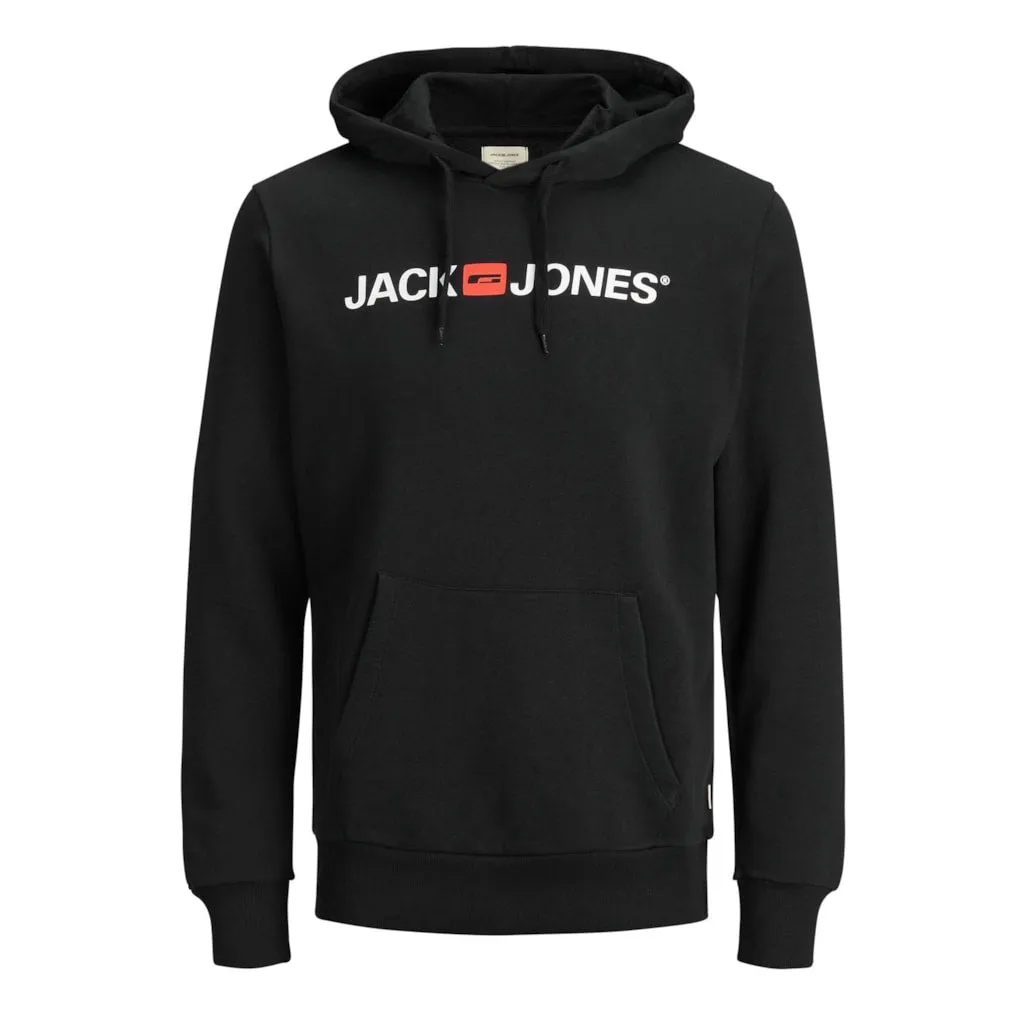 Jack & Jones Mens 'JJECORP' Hoodie Sweat Jumper