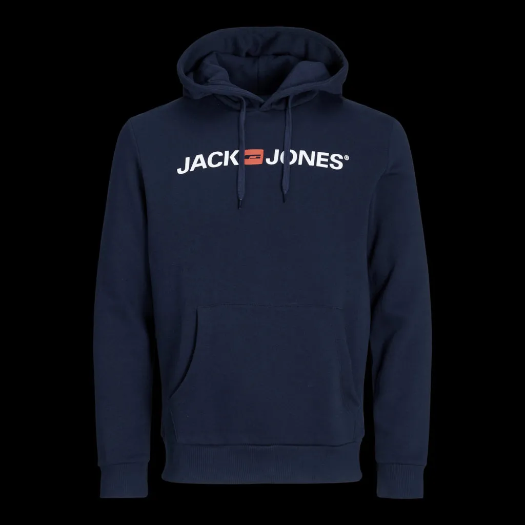 Jack & Jones Mens 'JJECORP' Hoodie Sweat Jumper