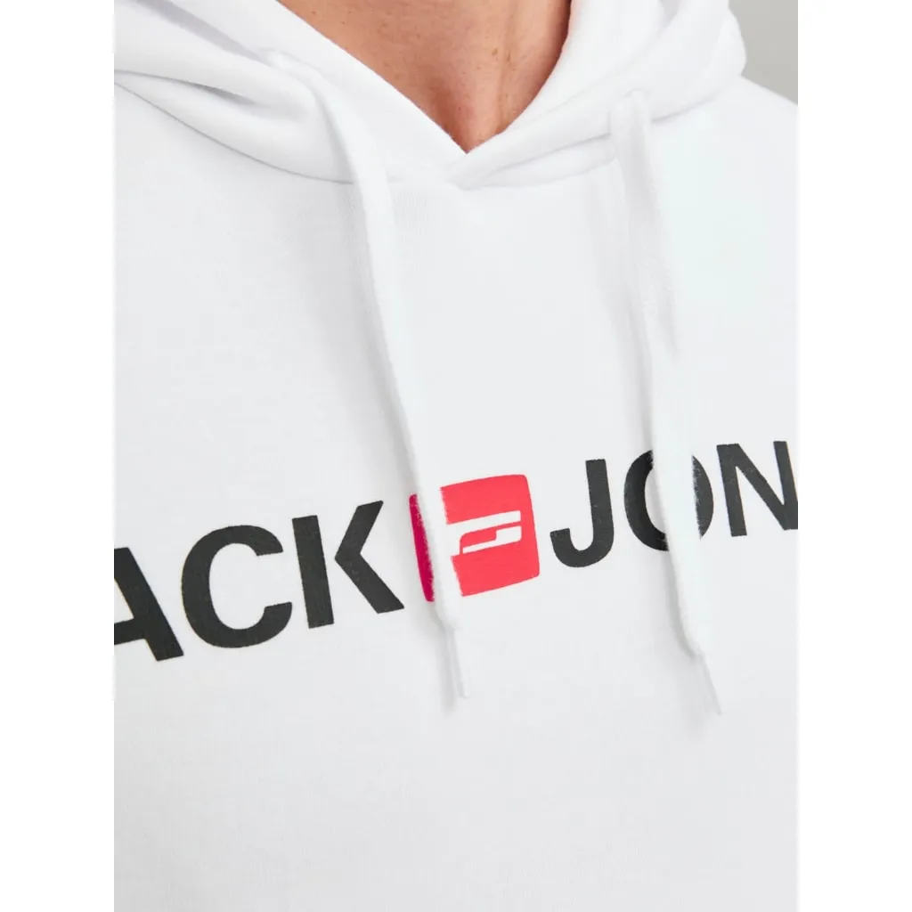 Jack & Jones Mens 'JJECORP' Hoodie Sweat Jumper