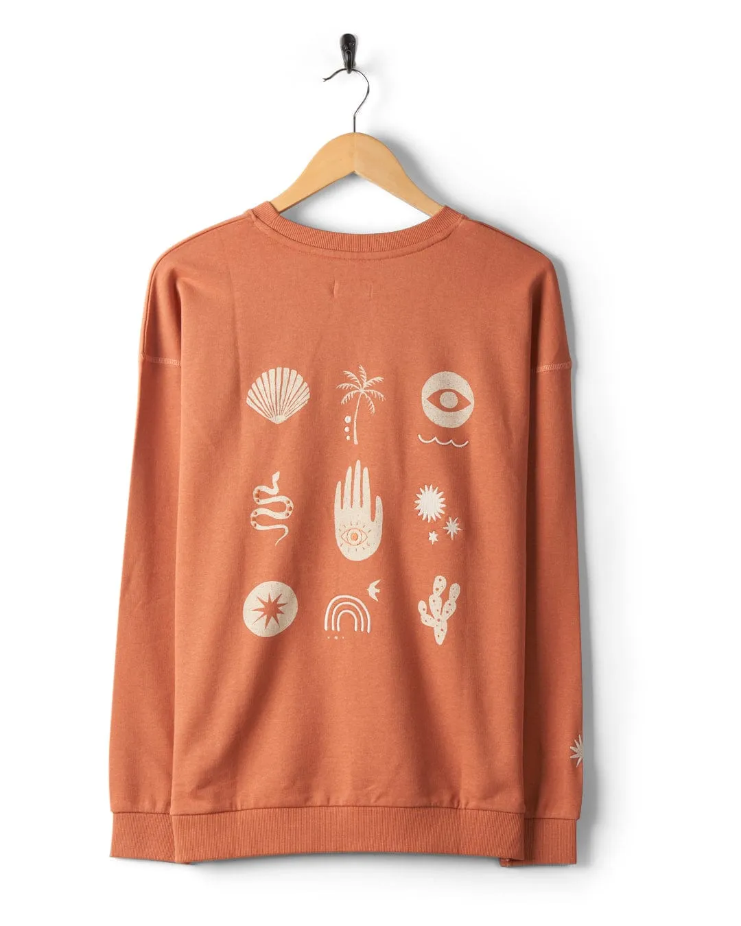 Journey - Womens Sweatshirt - Peach