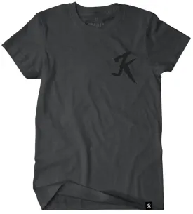 K icon charcoal grey