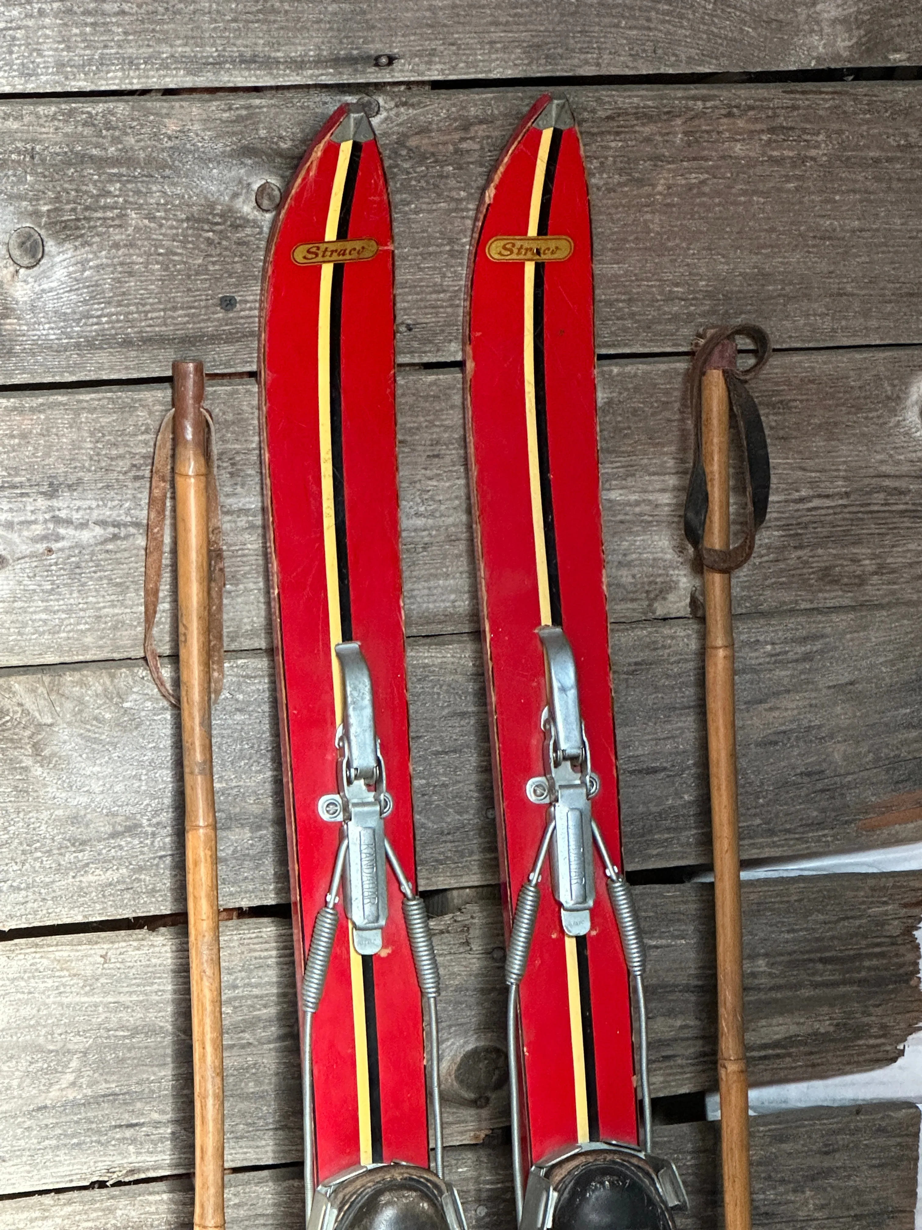 Kids Stratco Skis with Boots and Poles - Great Set!