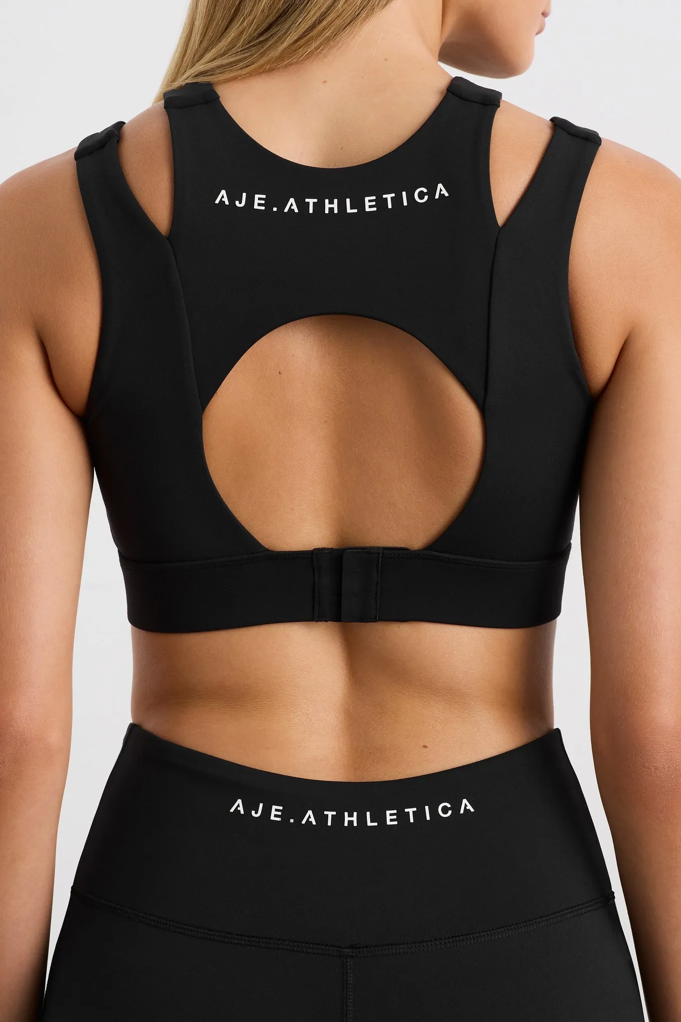 Layered Cut Out Sports Bra 385